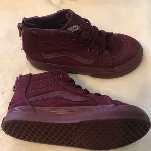 Hi-Top Sk8 Vans - size 9C